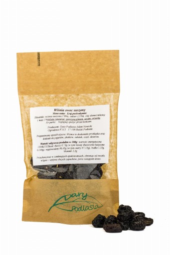Čerešňa, sušené ovocie - 200g - Dary Podlasie