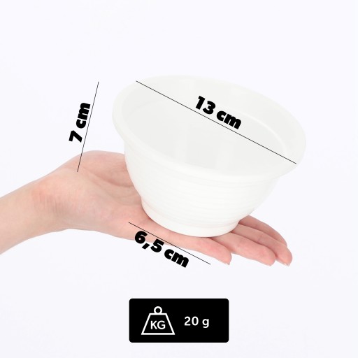 CINTORINOVÝ HROBOK PLASTOVÝ KVETINÁČ CINTORÍN 13cm