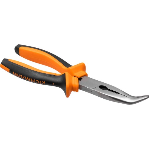 C7069 predĺžené ohnuté kliešte 200mm richmann