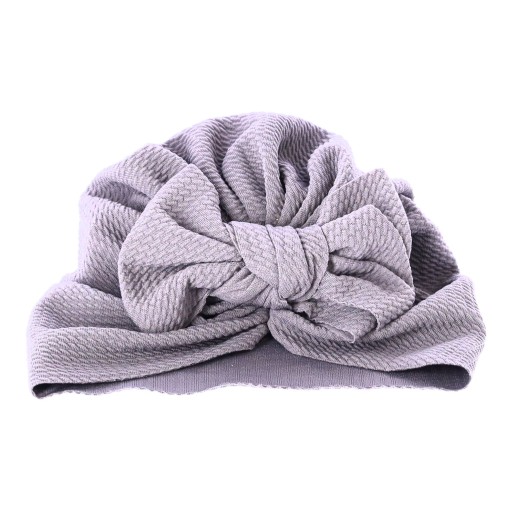 Detský turban s mašľou, dievčenská čiapočka