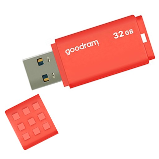 GOODRAM UME3 pendrive 32GB USB 3.2 oranžový