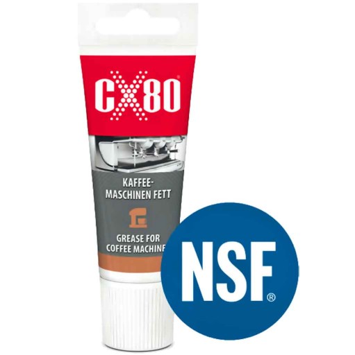 Mazivo pre espresso kávovary, schválenie NSF 40g CX80