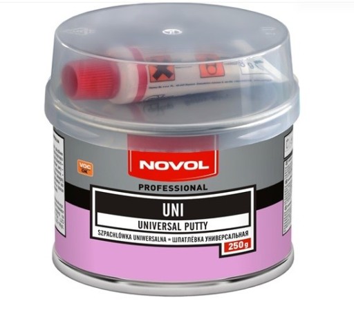 NOVOL UNIVERZÁLNY TMEL 250g UNI + sada.