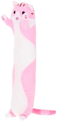 Mäkký plyšový plyšový valec na vankúš 50 cm XL