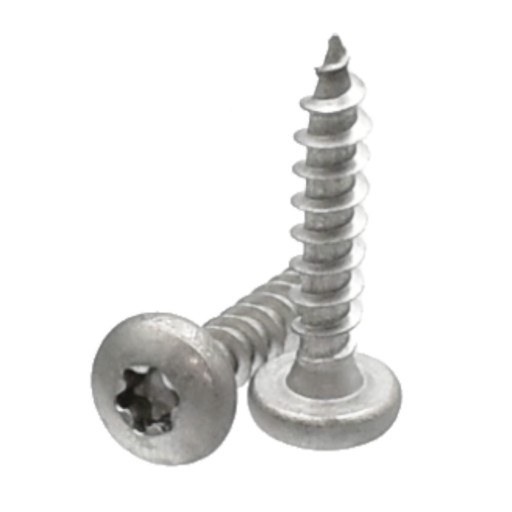 6x30 DREVENÁ SKRUTKA LENENTICKÝ VALEC NEREZ TORX (10)