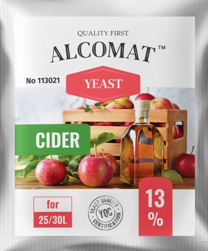 Alcomat cider kit s kvasinkovou živinou...