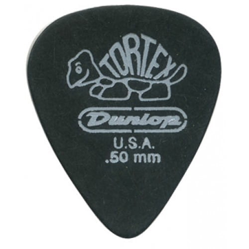 Dunlop Tortex Pitch Black 0,50 mm. trsátko