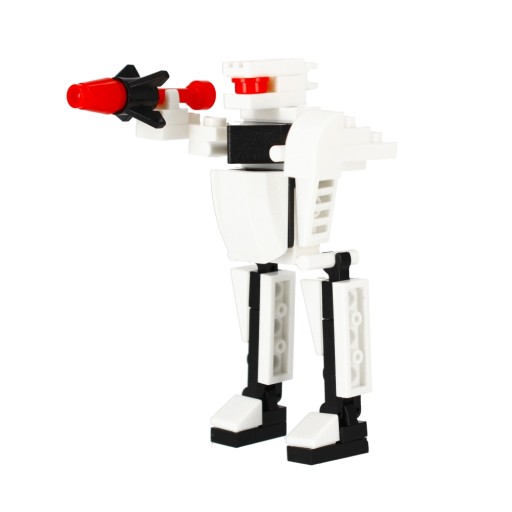 STAVEBNÉ BLOKY pre CHLAPKOV 6 rokov 40 prvkov ROBOT 3v1 alleBLOX