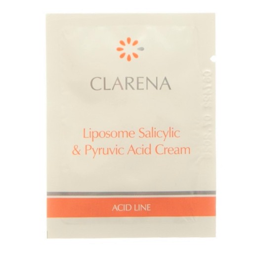 Clarena Liposom Cream so vzorkou kyseliny pyrohroznovej a salicylovej 3 ml