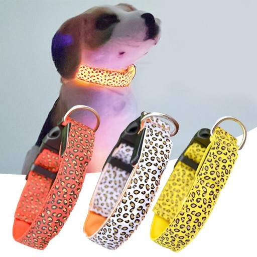 SVIETIACI LED GOLIER PRE PSA MAČKU Leopard S M L