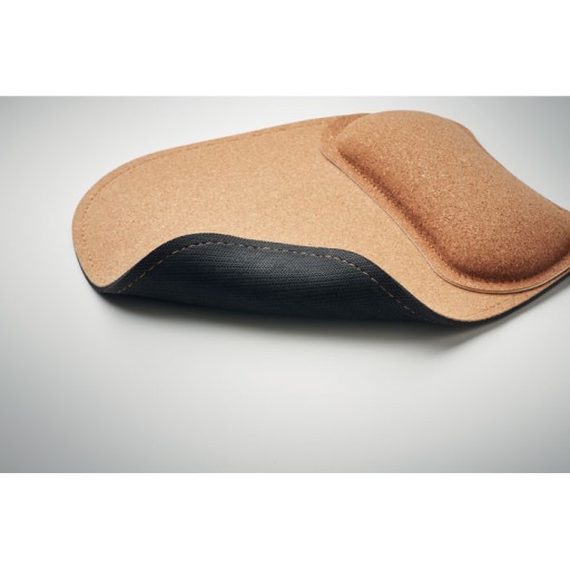 Korková ergonomická podložka pod myš | S opierkou zápästia