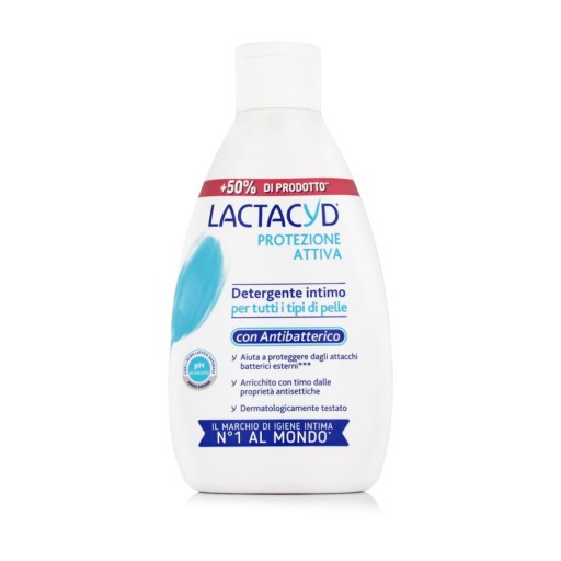 Lactacyd Intímny hygienický gél 300 ml Aktívna antibakteriálna ochrana