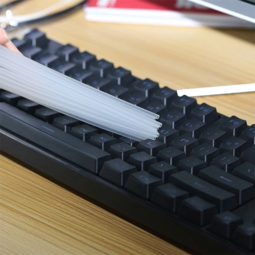 Rúrková štrbinová hubica, presná kefa, flexibilná ohybná slamka