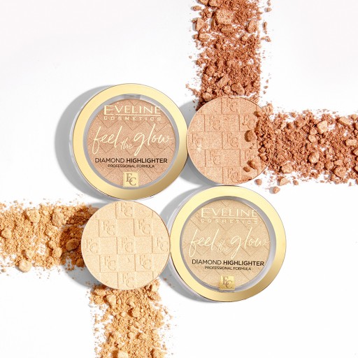 Eveline Cosmetics Feel the Glow rozjasňovač č. 02 - Beach Glow