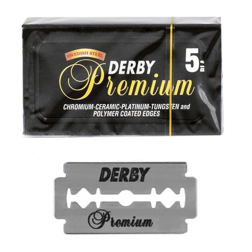 Žiletky DERBY PREMIUM, klasické žiletky, žiletky, VŠETKO 5x