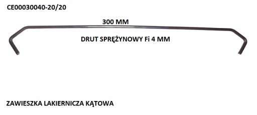 Maľovacie prívesky CE00030040-20/20 1 ks.