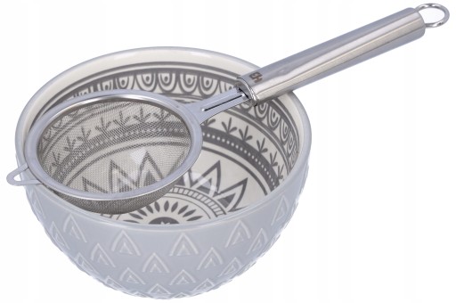 KUCHYNSKÝ SITOK, kovové sitko, 9 cm, jemné sitká na práškový cukor, bylinky, čaj