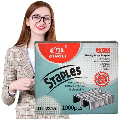 DL Sponky pre ťažké zošívačky 23/15 1000 KS
