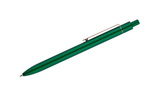 Štýlové matné hliníkové GEL PEN so zlatým klipom