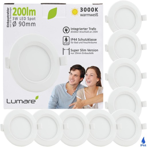 UPEVNENIE NA PANEL LED ZAPÚŠŤANÉ STROPNÉ LAMPA 4W 200LM TEPLÁ BIELA