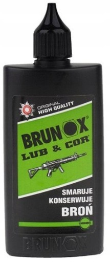 BRUNOX LUB&COR OLEJ NA PISTOLE MAZÁ A KONZERVUJE