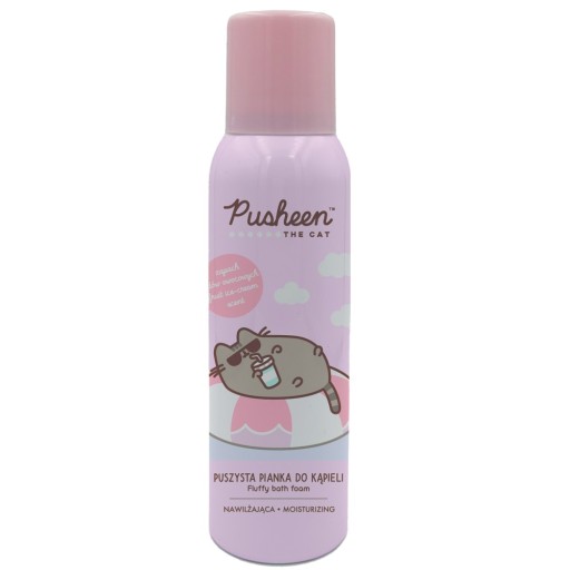 PUSHEEN nadýchaná pena do kúpeľa 200 ml