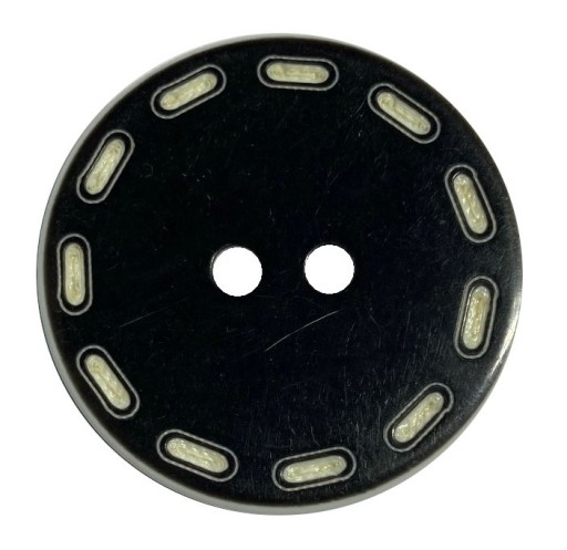 GOMBÍKY KOLÁŠOVACIE GOMBÍKY 30 mm BIELA/ČIERNA