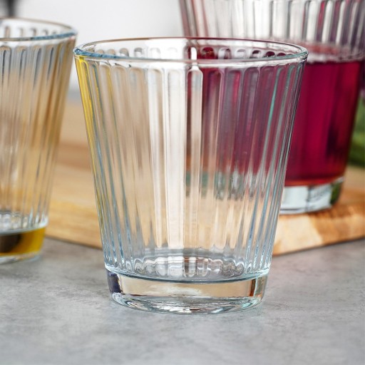 3x poháre DRINK, voda, džús, kompót, sada pohárov na nápoje