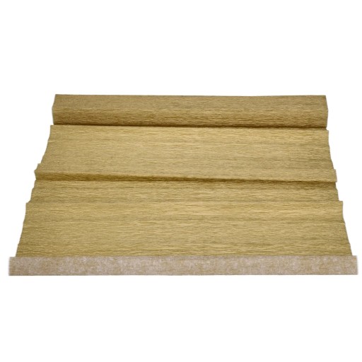 Hodvábny papier zlatý krčený papier DIY 200x50cm rolka