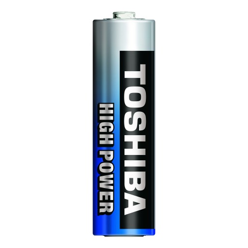 10x alkalické batérie TOSHIBA FINGERS LR6 AA