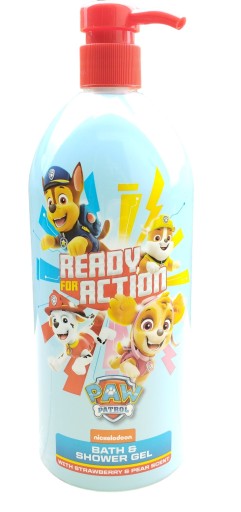 Paw Patrol Tekutina do kúpeľa Paw Patrol s dávkovačom - do 1 litra