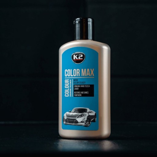 K2 Color Max farbiaci vosk 250 ml námornícka modrá
