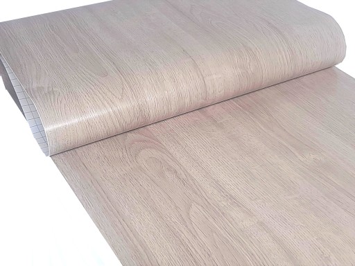 45cm Samolepiaca drevená dyha Dub MINIMAL - CAFFE LATTE