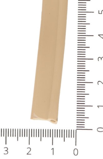 POTRUBKA BIZA KEDRA PVC PÁSKA - BÉŽOVÁ