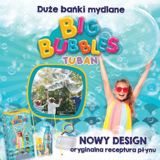Tuban, krúžok s mydlovou bublinou + tekutina 400ml