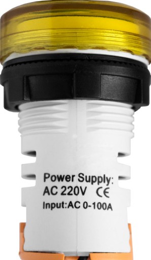 LED indikátor prúdu 22mm, 5-100A