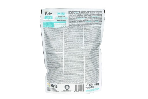 BRIT Care MINI bez obilnín LIGHT STERILIZED 400g