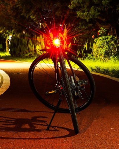 BICYKLOVÉ OSVETLENIE BICYKLOVÉ ZADNÉ SVETLÁ 5 LED HB101