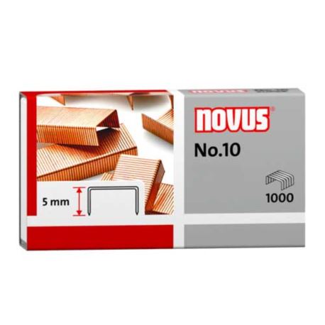 Medené sponky Novus 10 A'1000