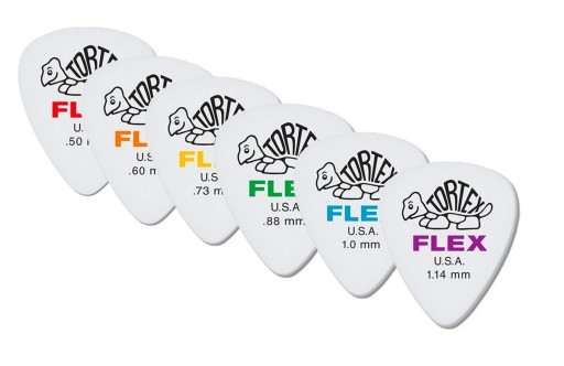 Trsátko na gitaru 6 KS/Dunlop Flex trsátka KVALITA