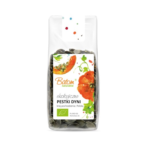 Bio Tekvicové semienka tmavozelené 125g BIO