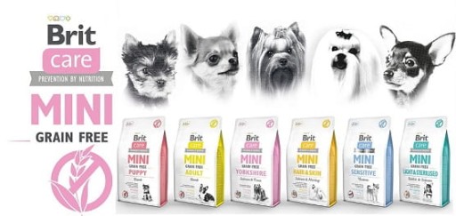 Brit Mini bezobilný losos a tuniak 400 g York