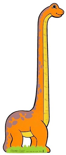VÝŠKOVÉ MIERY NA STENU nálepka MEASURE 5764