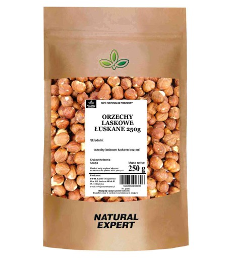 LIESKOVÉ ORIEŠKY LÚPANÉ 250g