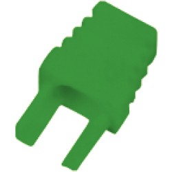 Vnútorný kryt zástrčky RJ45, 50 ks, zelený