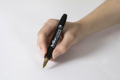MARKER permanentný dekoratívny popisovač marker Artline supreme 1,0mm ZLATÝ