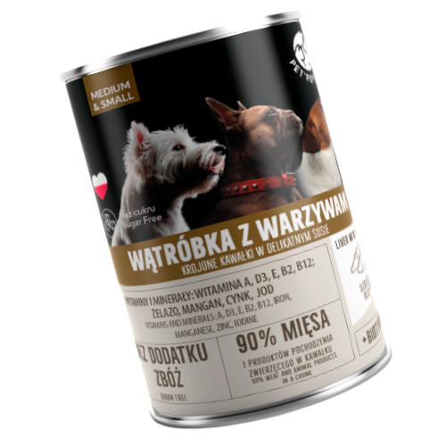 Pet Republic pre psov s pečeňou a zeleninou 400g