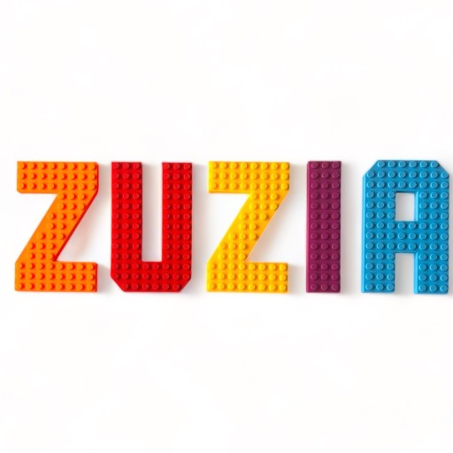 Nálepky na stenu KAJAWIS LETTERS 3D Letters XL v štýle detského mena LEGO