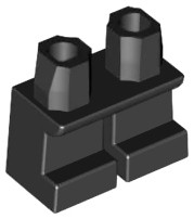 Lego New Black Legs Short 41879