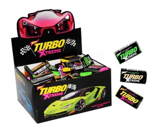 X-TREME TURBO Bubble Gum 100 ks